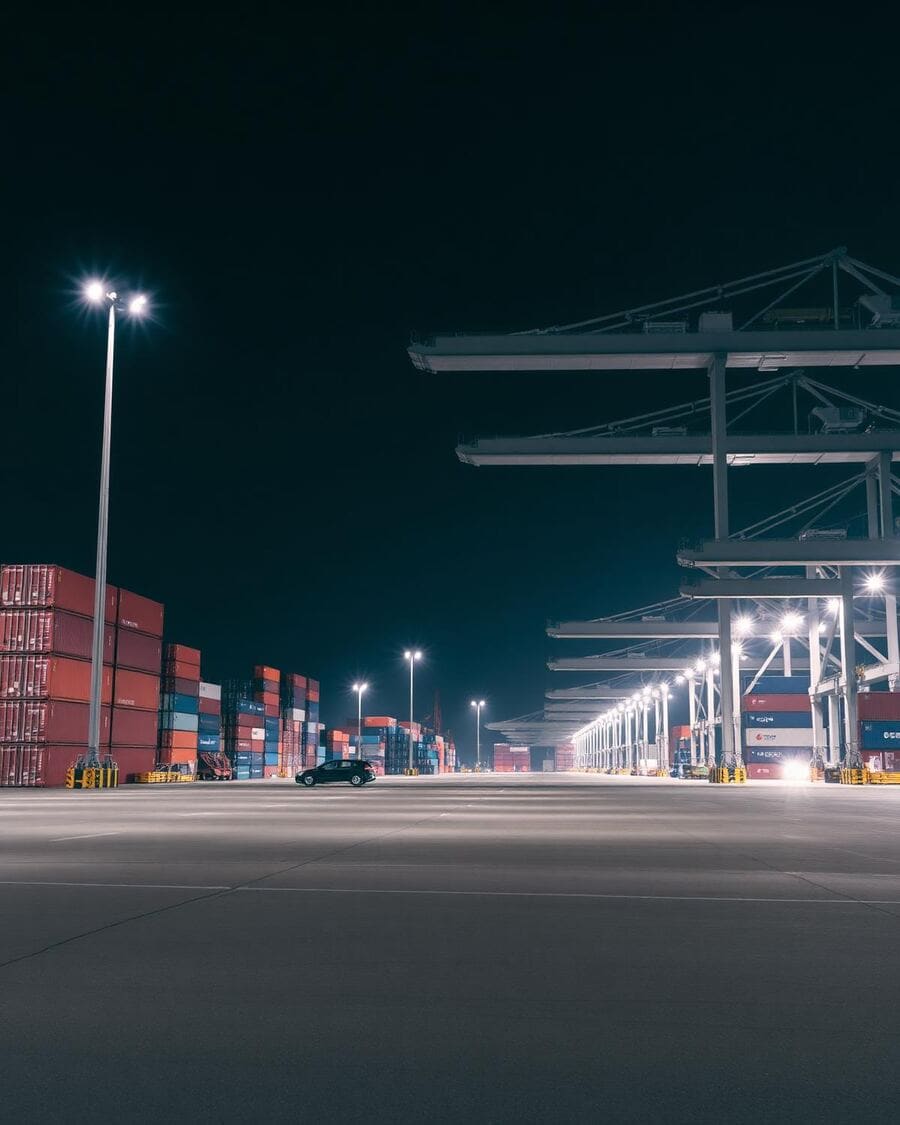 Portos, aeroportos e infraestrutura